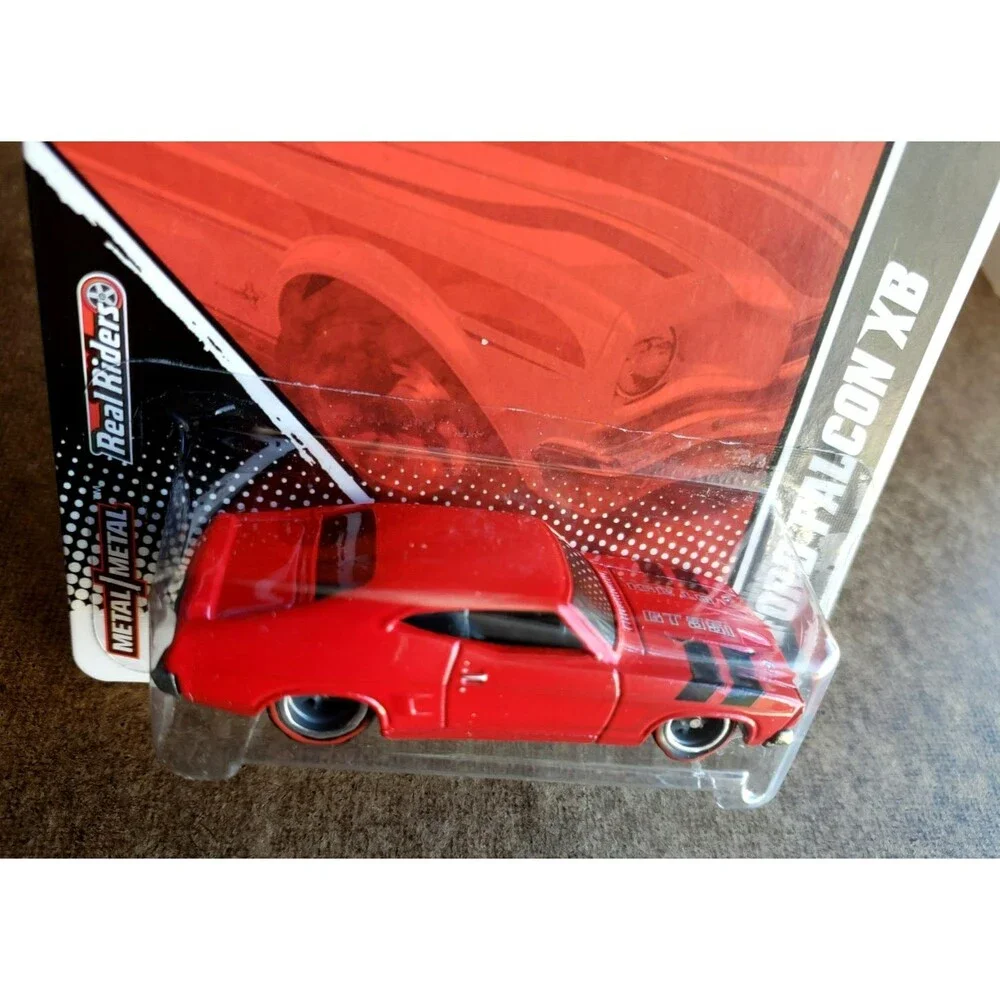 2011 Hot Wheels GARAGE SERIES FORD '73 FORD FALCON XB Red #7/20 REAL RIDERS 10SP